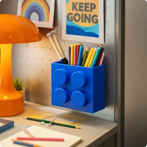 Rangement Magnétique Rétro