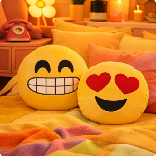 Coussin Pop Emoji