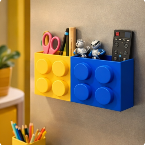 Rangement Magnétique Rétro