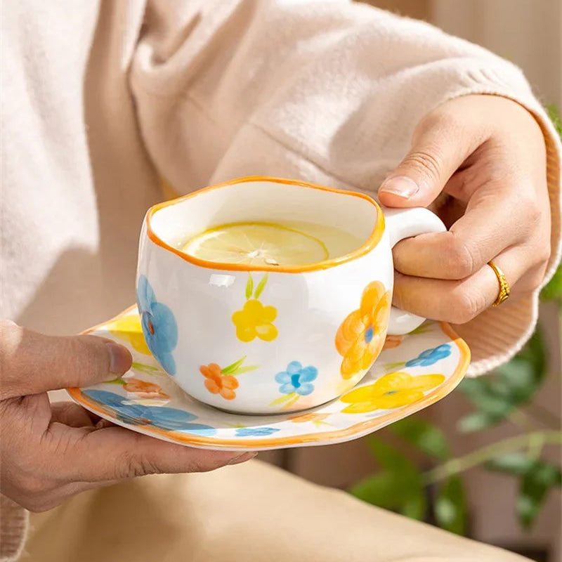 Tasse Coréenne Peinte à la Main (30cl)