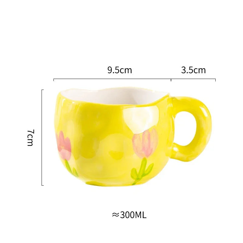 Tasse Coréenne Peinte à la Main (30cl)