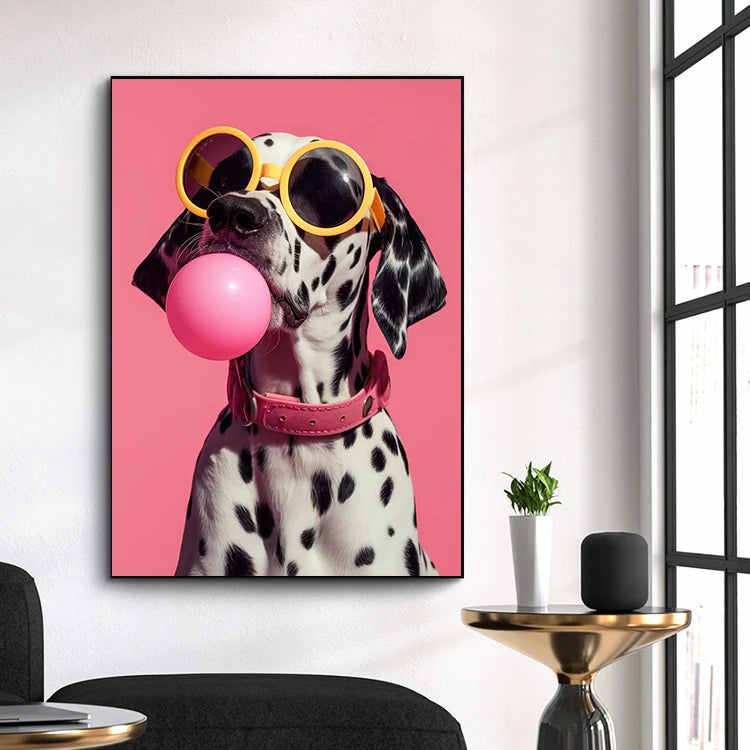 Affiches Animaux Pop Bubblegum
