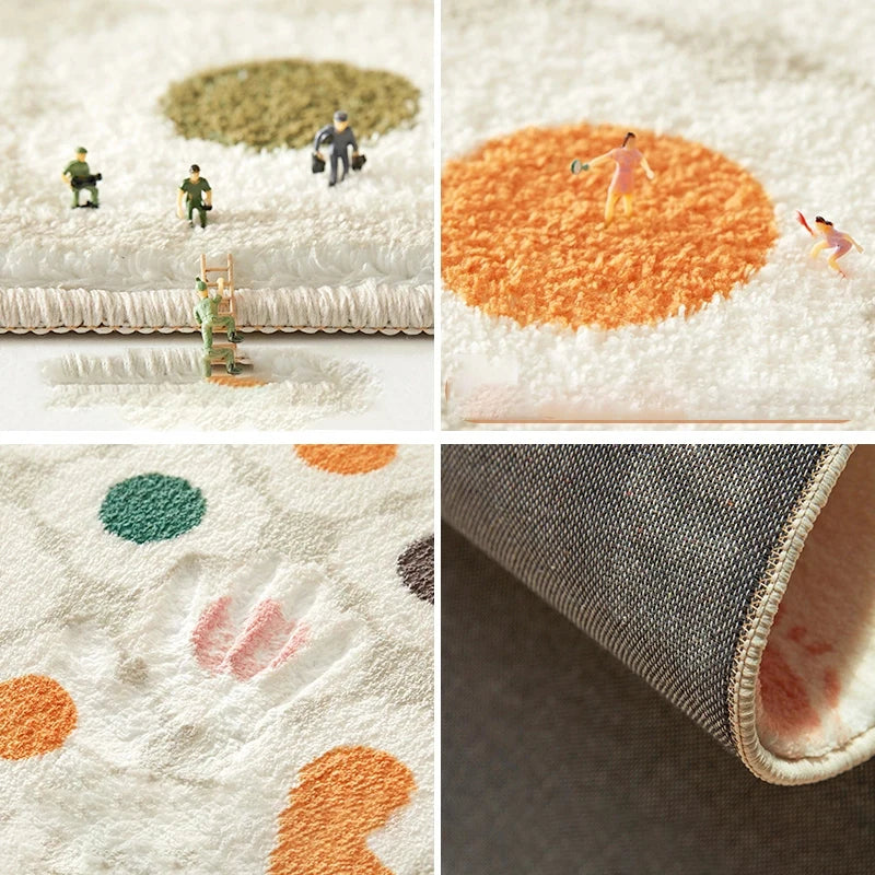 Tapis Fleur Smiley Antidérapant