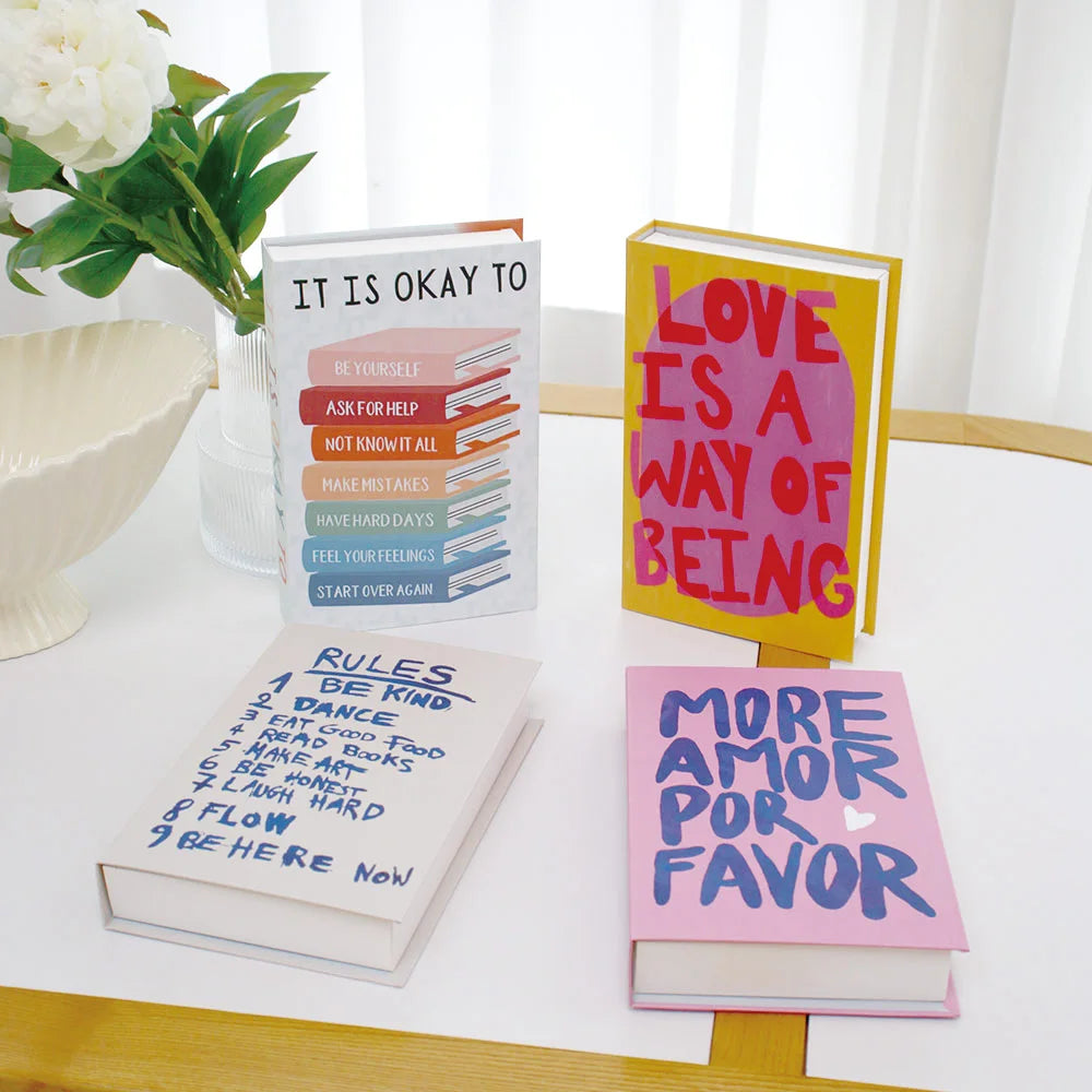 Livre Décoratif Rétro Pop