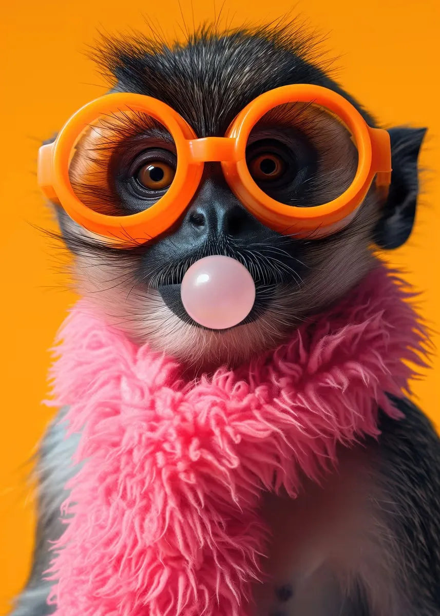 Affiches Animaux Pop Bubblegum