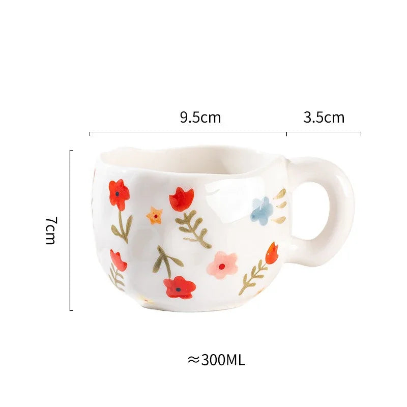 Tasse Coréenne Peinte à la Main (30cl)
