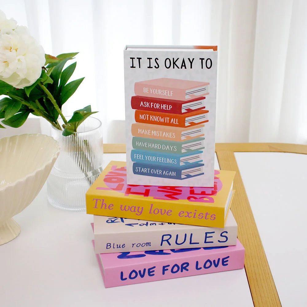 Livre Décoratif Rétro Pop