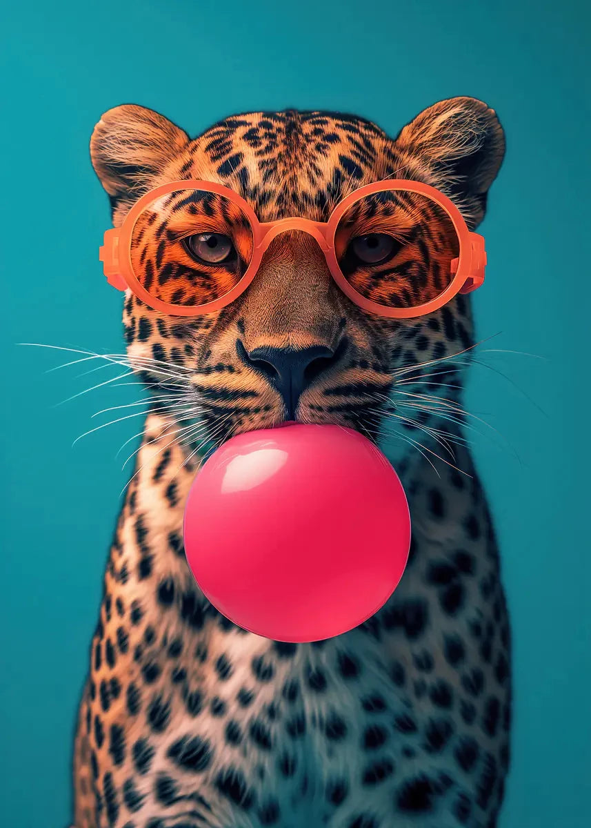 Affiches Animaux Pop Bubblegum