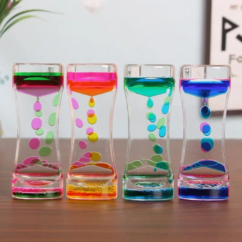 Sablier Sensoriel Liquide Décoratif