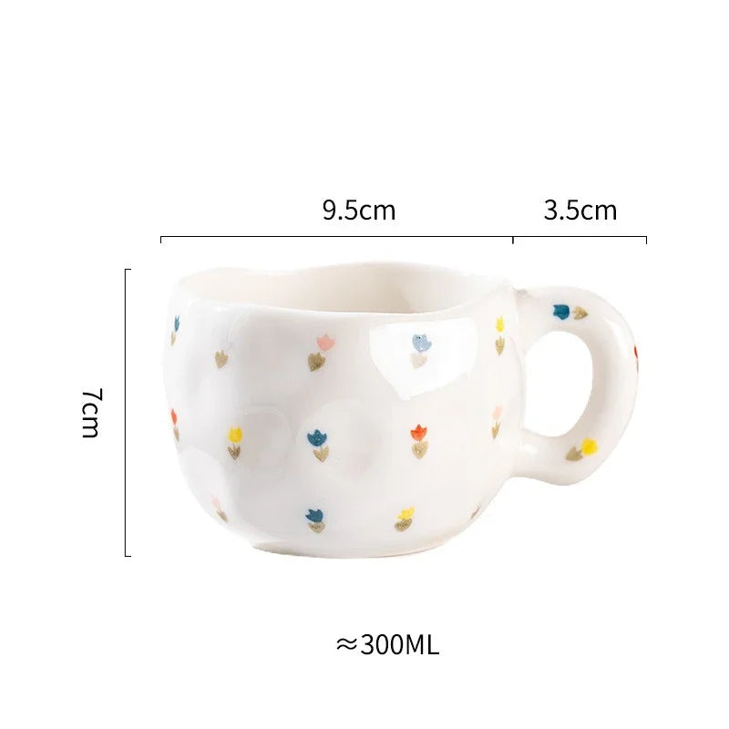 Tasse Coréenne Peinte à la Main (30cl)