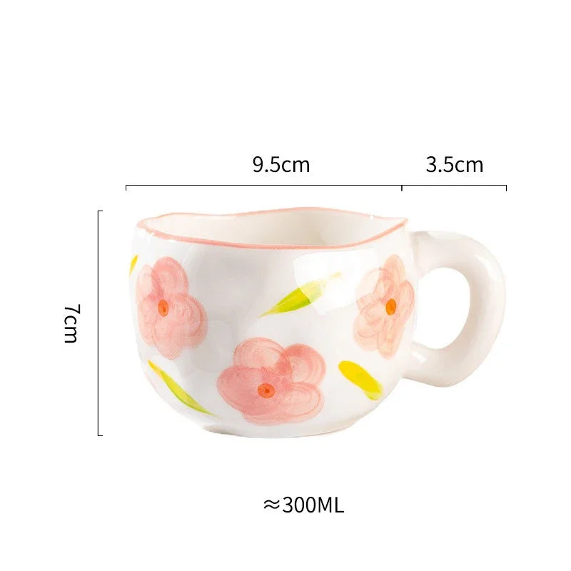 Tasse Coréenne Peinte à la Main (30cl)