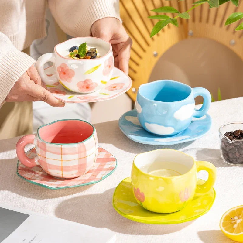 Tasse Coréenne Peinte à la Main (30cl)