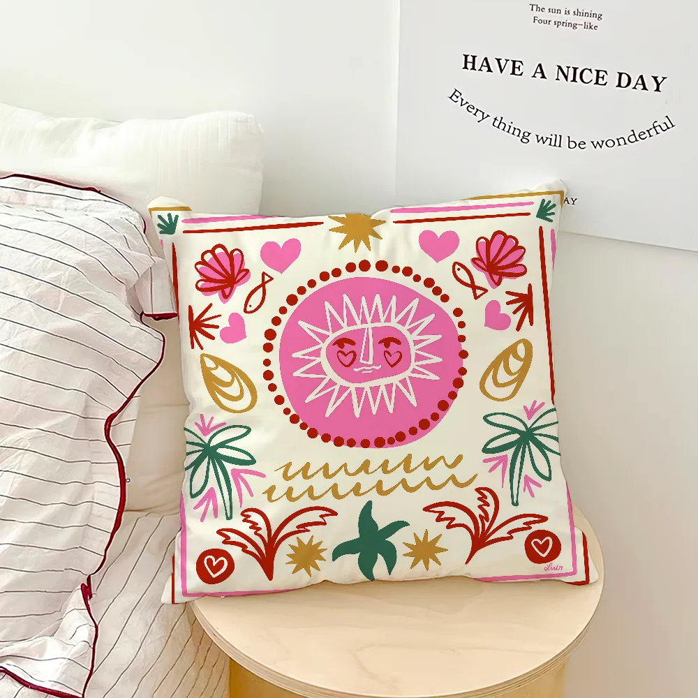 Housse de Coussin Dopamine Bloom