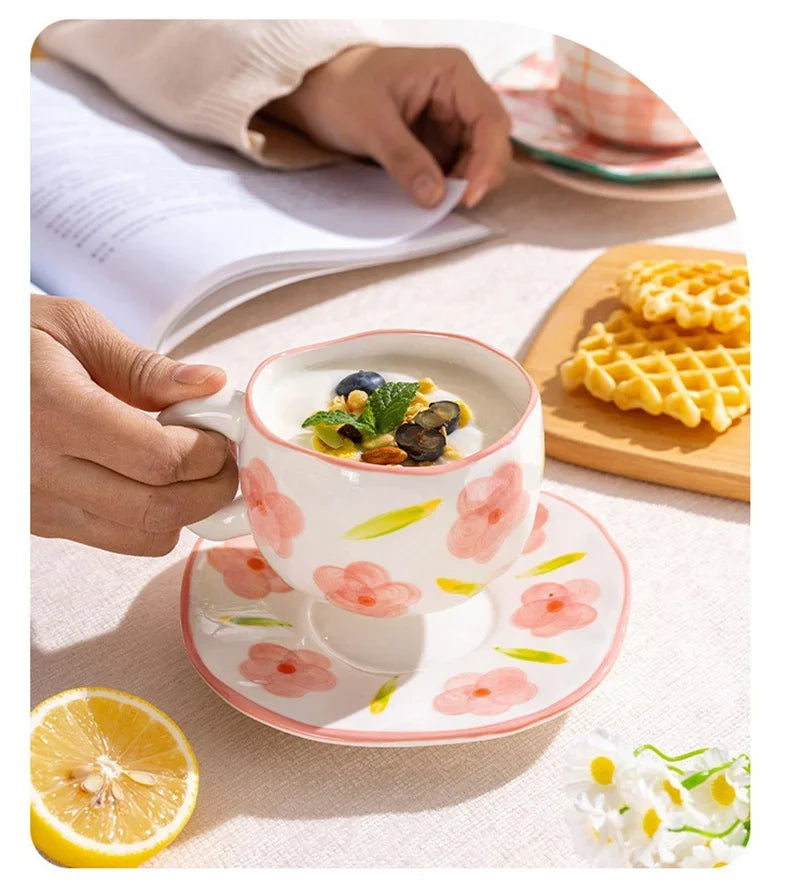 Tasse Coréenne Peinte à la Main (30cl)