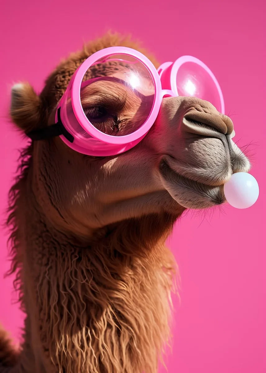 Affiches Animaux Pop Bubblegum