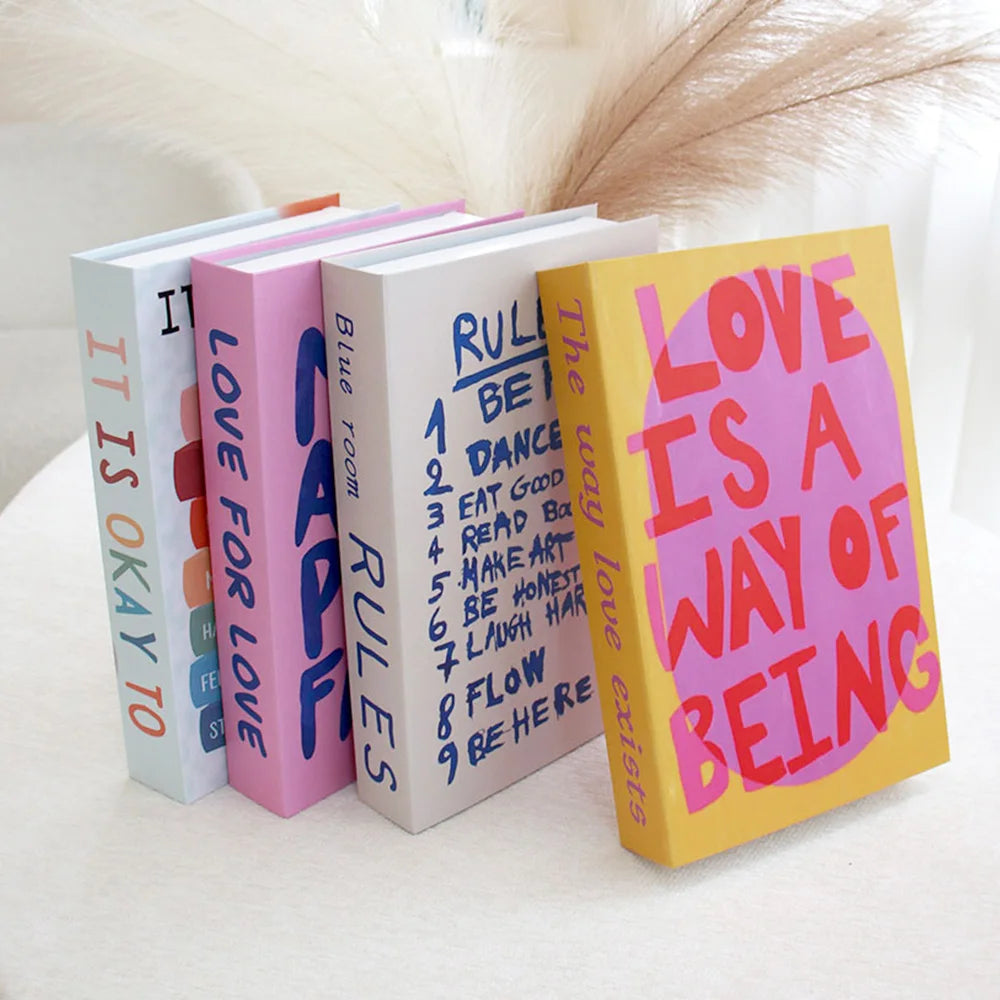 Livre Décoratif Rétro Pop